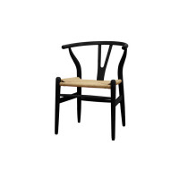 Baxton Studio Accent Chair Black DC-541-Black Set of 2